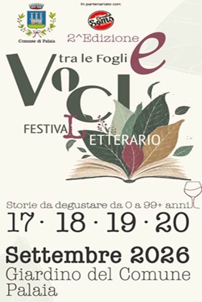 2° edizione del festival Voci tra le Foglie -storie da degustare da 0 a 99+anni