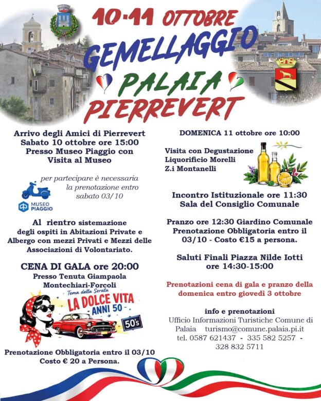 GEMMELLAGGIO PALAIA PIERREVERT 2026